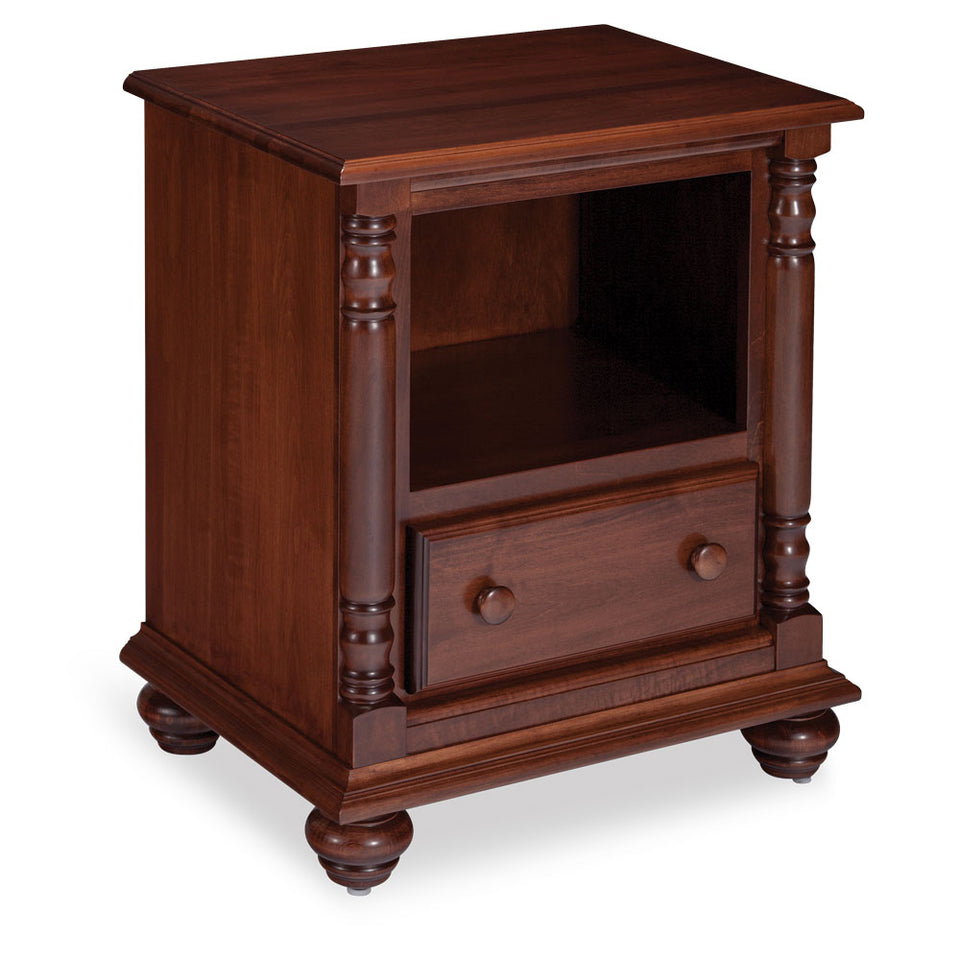 Simply Amish MES05NS Savannah Nightstand with Opening