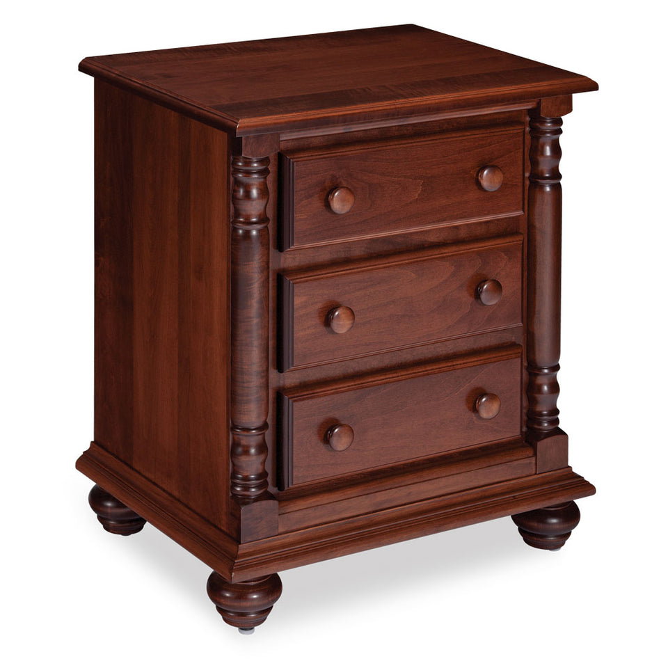 Simply Amish MES19BC Savannah Nightstand with Drawers