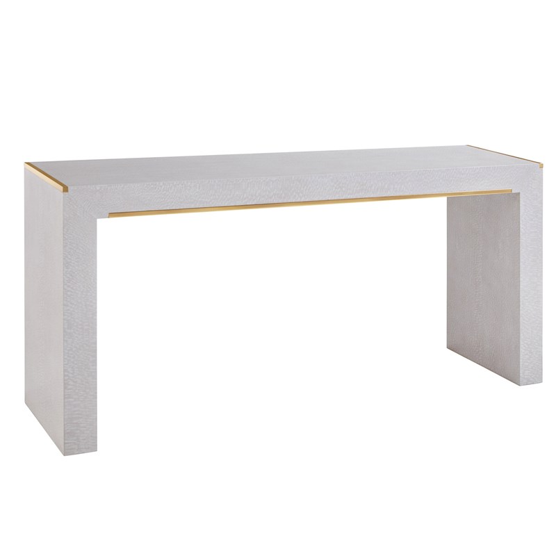 Modern History MH1188F02 Large Mirage Console White Lacewood