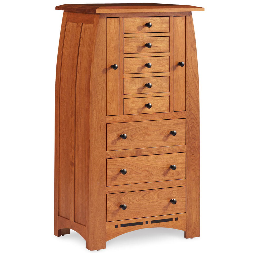 Simply Amish MSAJA Aspen Jewelry Armoire with Inlay