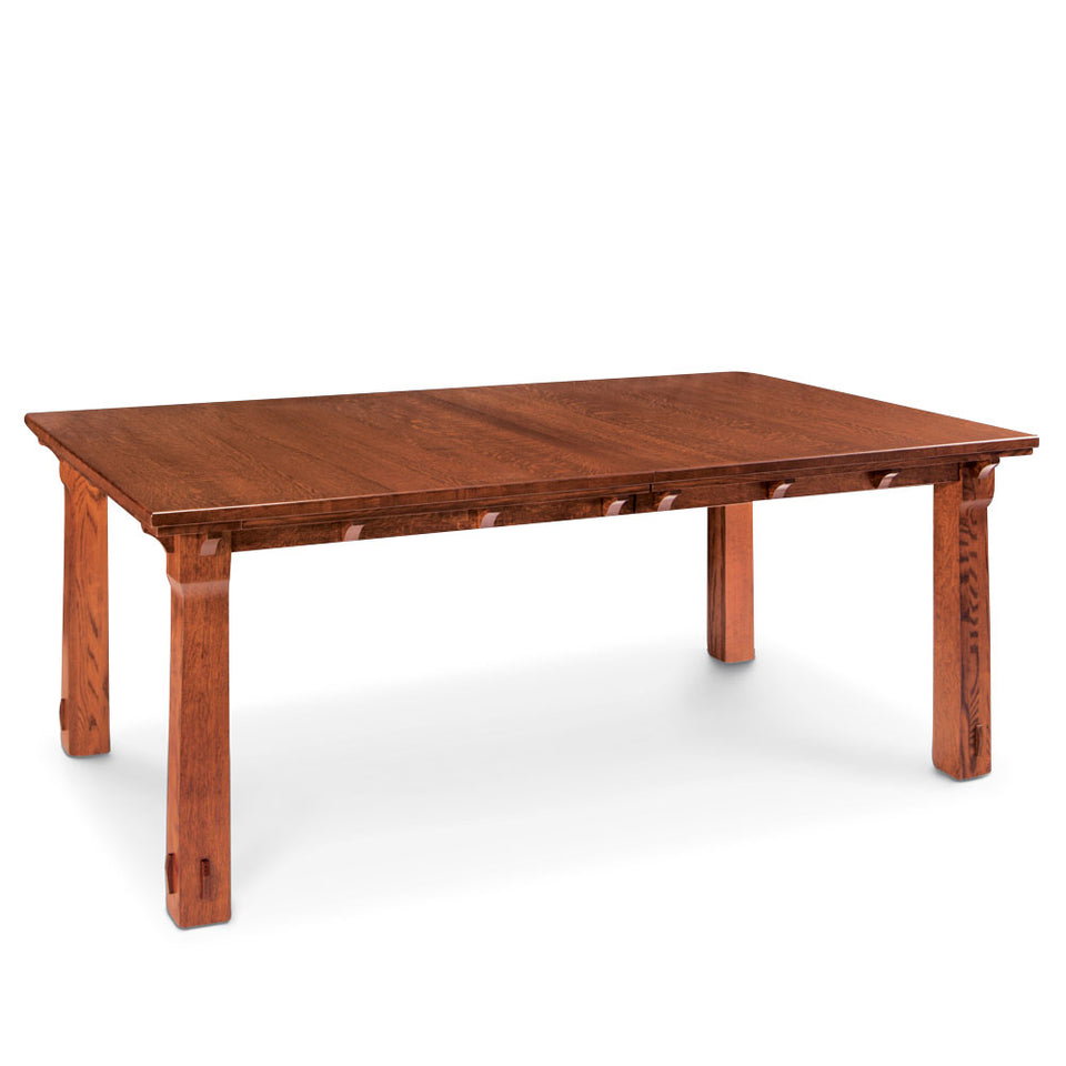 Simply Amish ETMRY-J01H05-2 MaRyan Leg Table w/ Two 12" Leaves