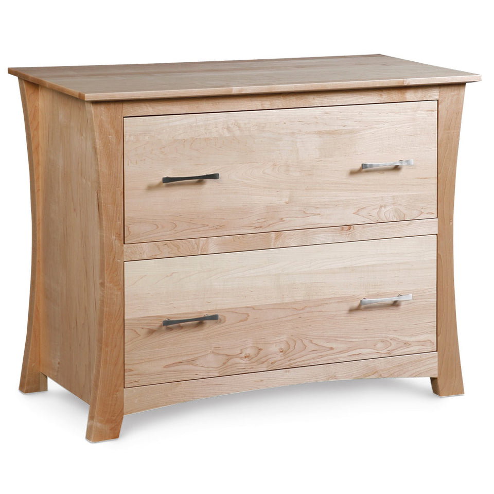 Simply Amish NOLOLFC2D Loft Lateral File Cabinet