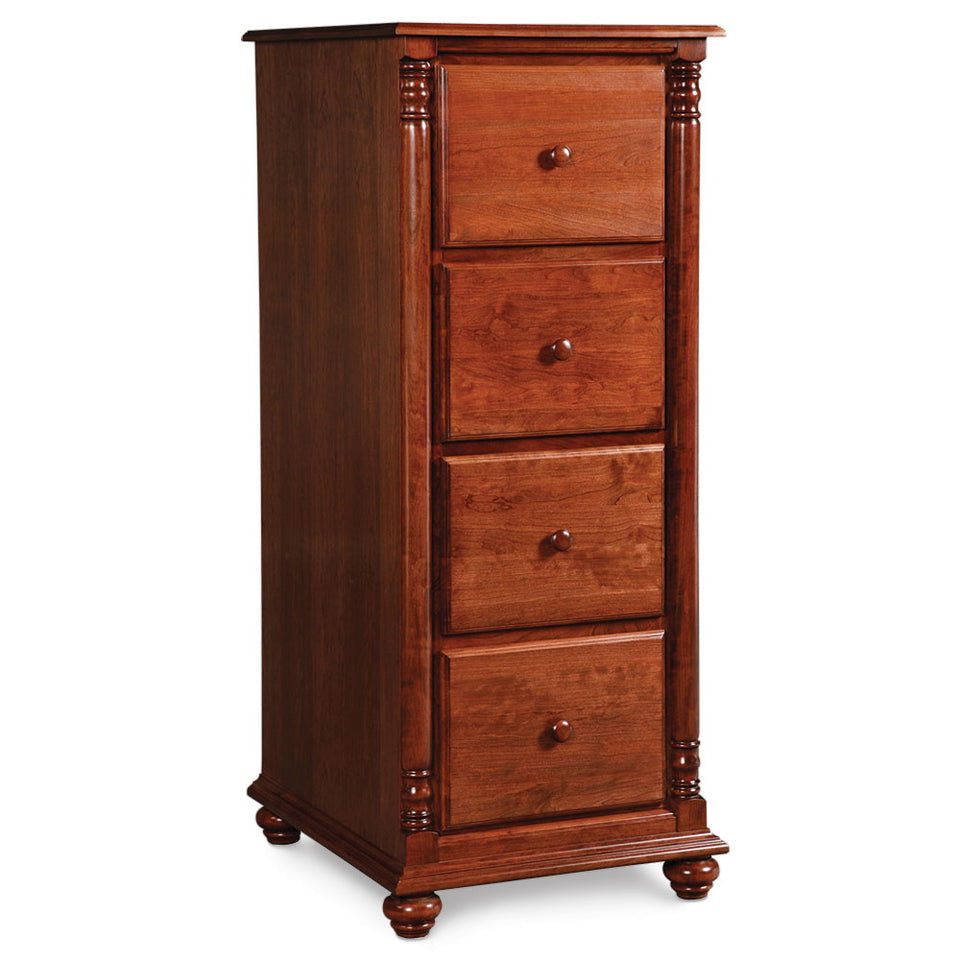 Simply Amish NOSVFC4D Savannah 4-Drawer File Cabinet