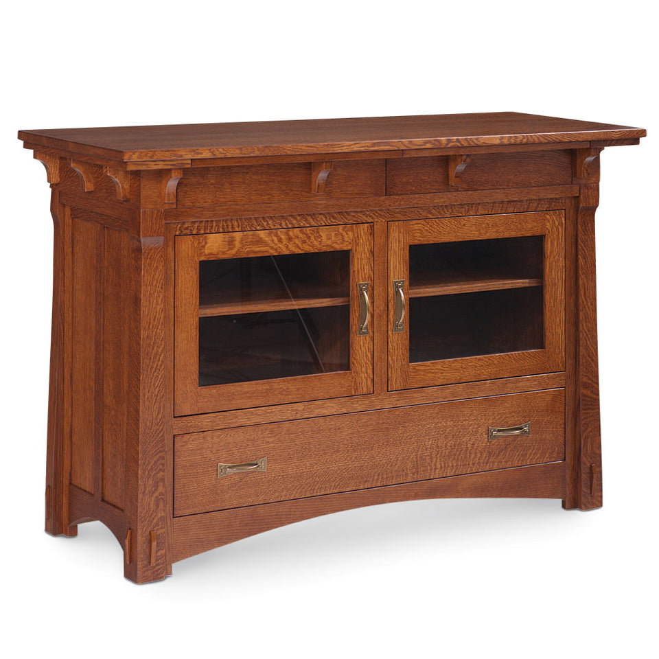 Simply Amish NWM1849TV MaRyan TV Stand, 58″