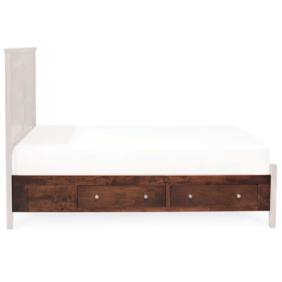 Simply Amish SSPAR-18B Parkdale King/Queen Under- Bed Storage