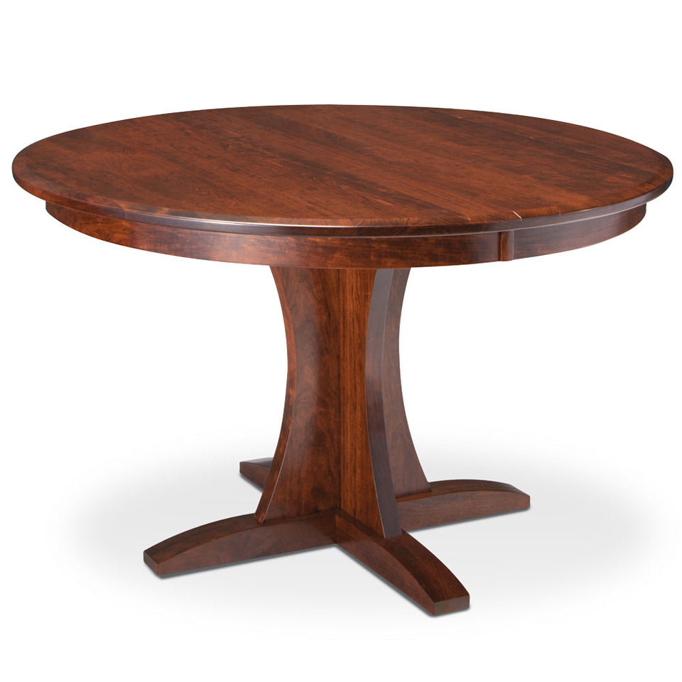 Simply Amish ETGRC-F06F32-A Grace Single Pedestal w/ Solid Top