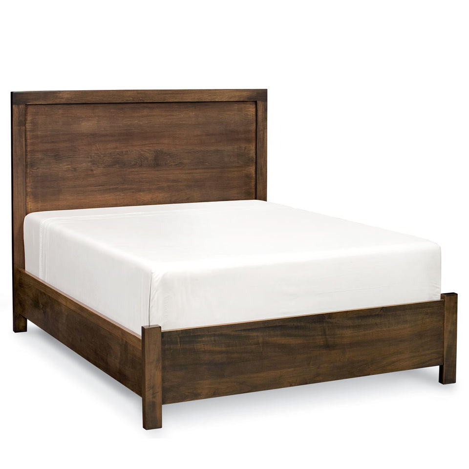 Simply Amish SBABR-22B3 Auburn Bay Single Queen Panel Bed