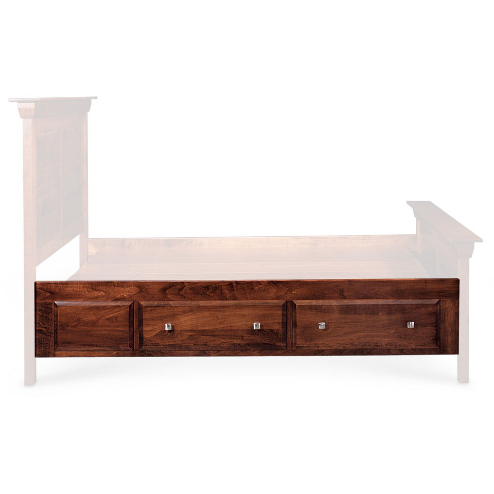 Simply Amish SSCBN-13B Colburn Under-Bed, King/Queen Storage