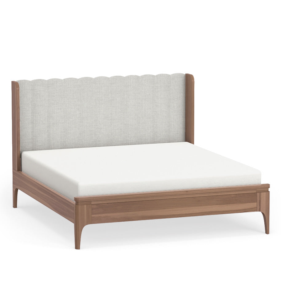 Simply Amish SBCLE-11B1 Cole Upholstered CA King Bed
