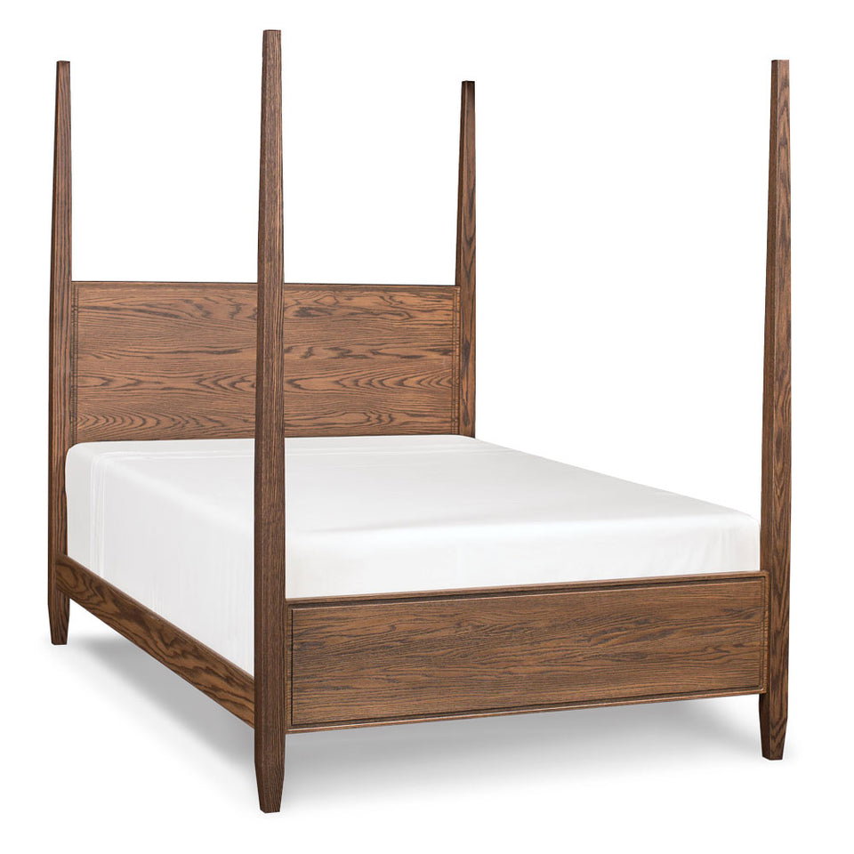 Simply Amish SBHAP-30B5 Hamptons Pencil Post Twin Bed