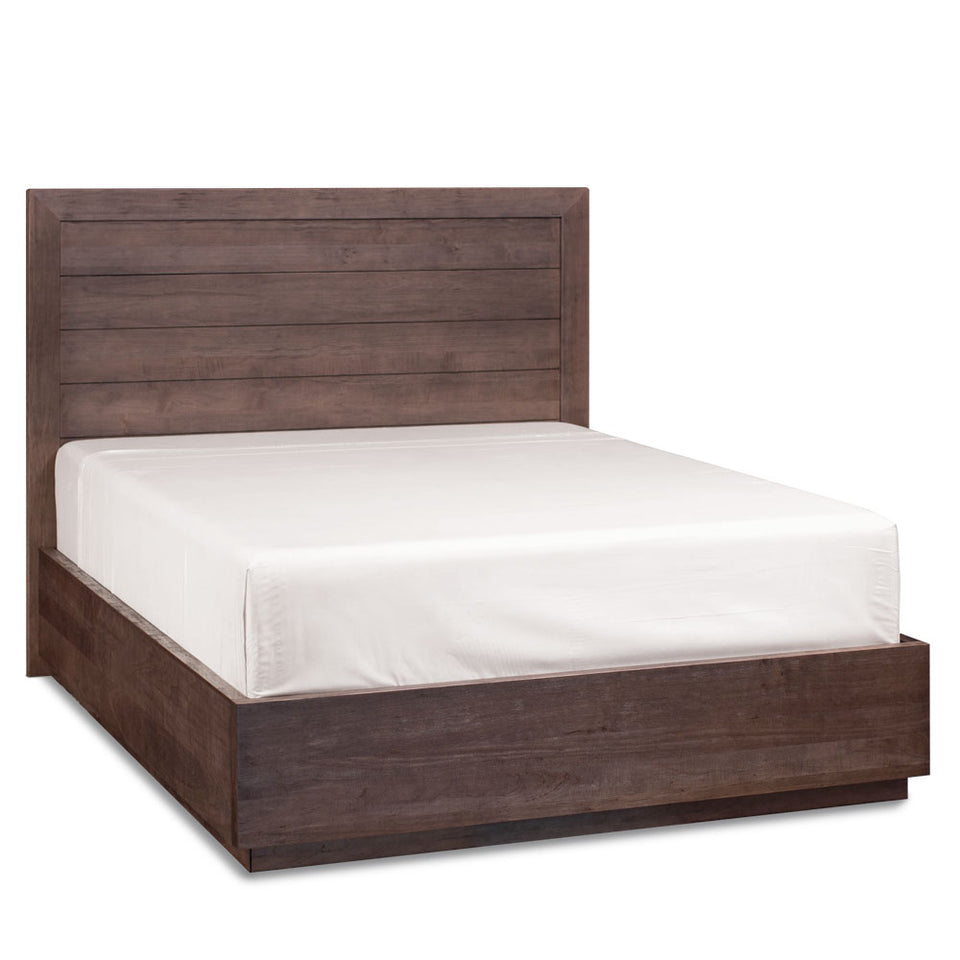 Simply Amish SBIRN-23B5 Ironwood Planket Twin Bed