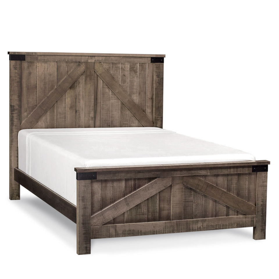 Simply Amish SBMOK-21B2 Montauk King 2- Panel Bed