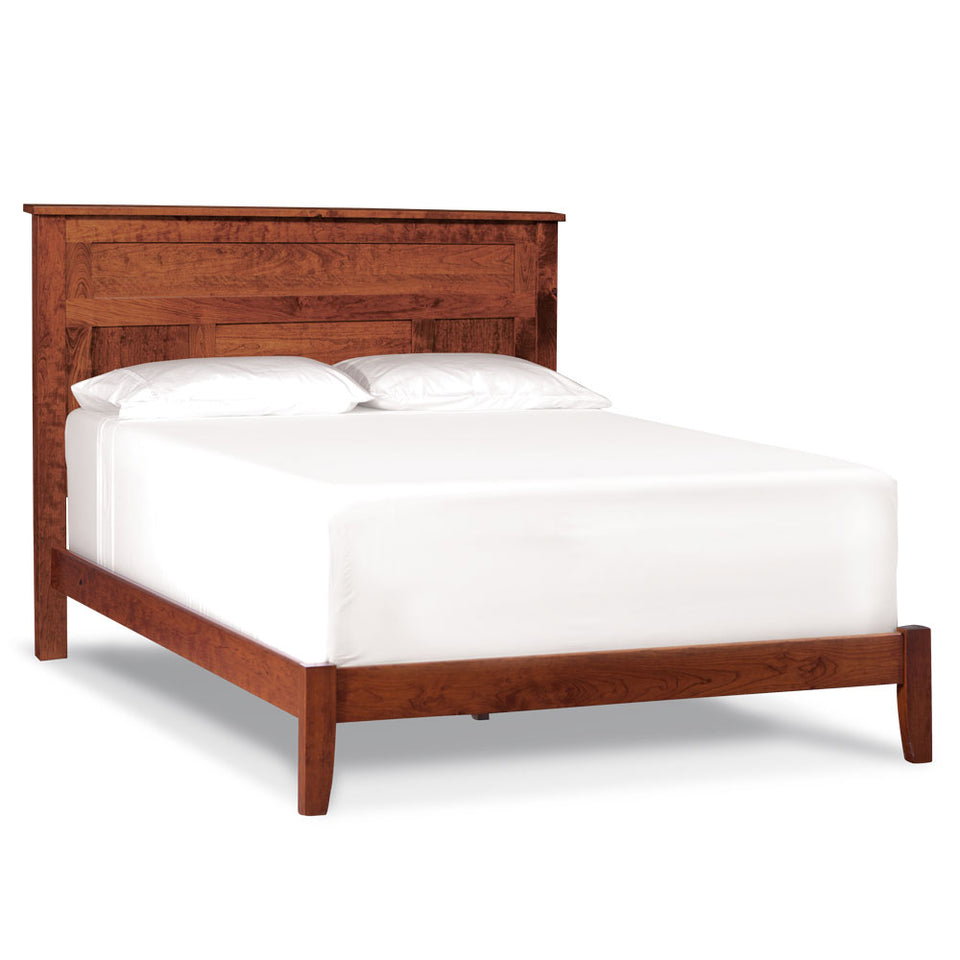 Simply Amish SBSFP-05W1 Shenandoah CA King 4-Panel Headboard with Wood Frame