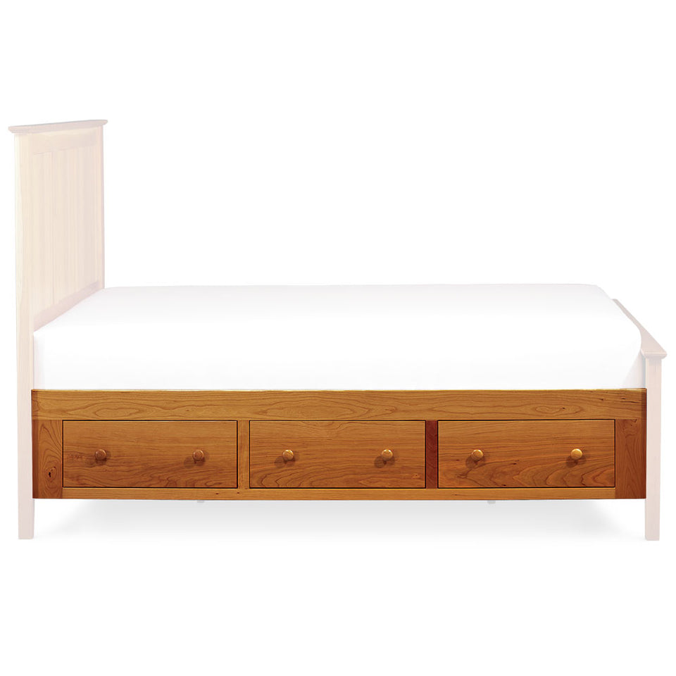 Simply Amish SSSHK-13B Shaker King/Queen Under-Bed Storage