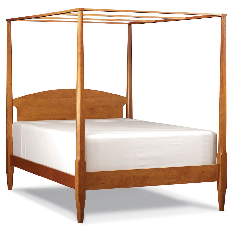 Simply Amish SBSHK-07B1 Shaker CA King Pencil Post Bed