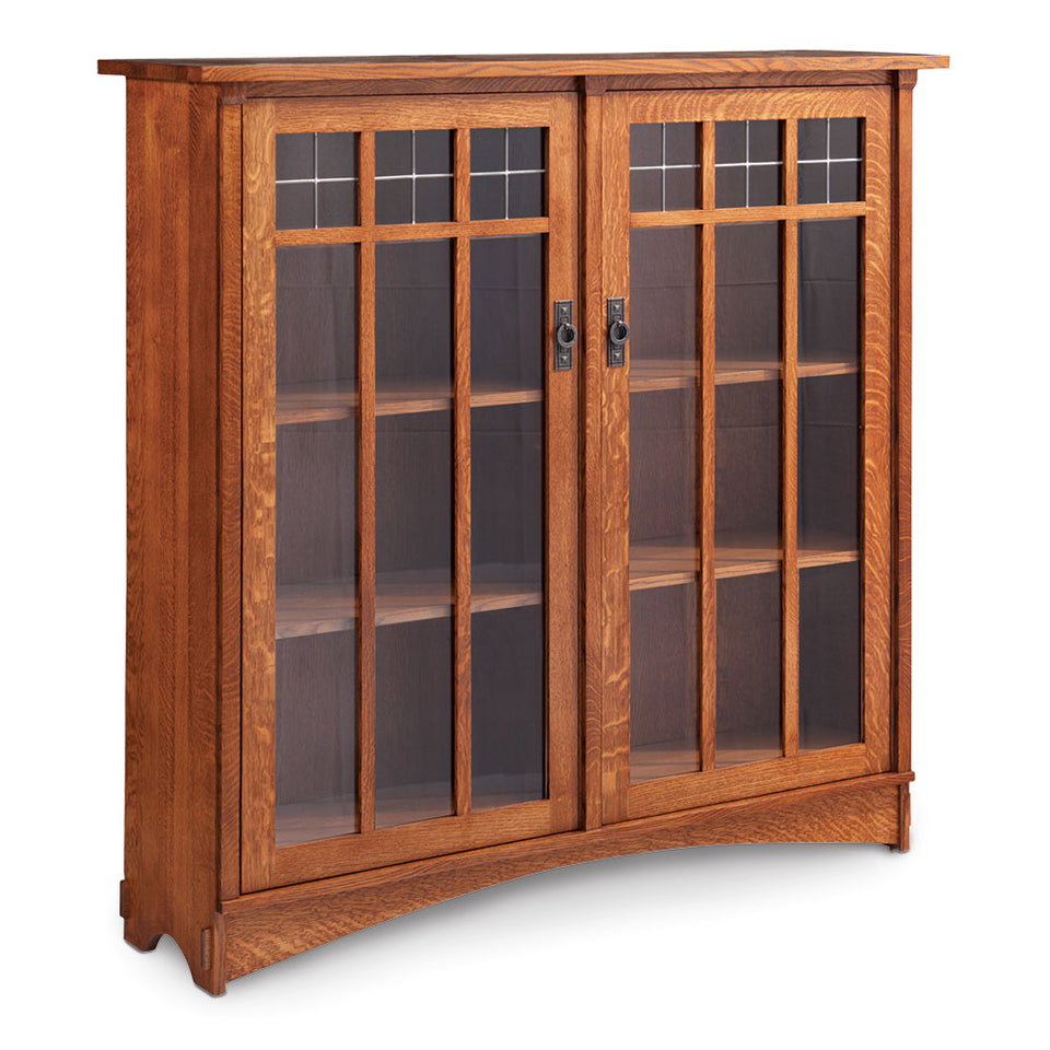 Simply Amish SCB2WD Bungalow 2-Door Bookcase