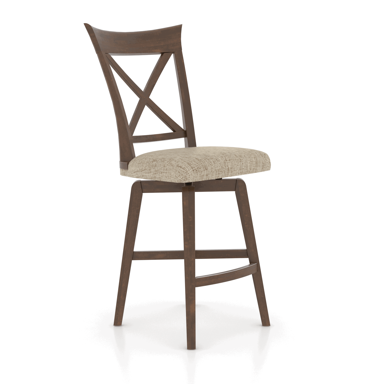 Canadel Casual Dining SNF072587U19M24 Upholstered Fixed Stool