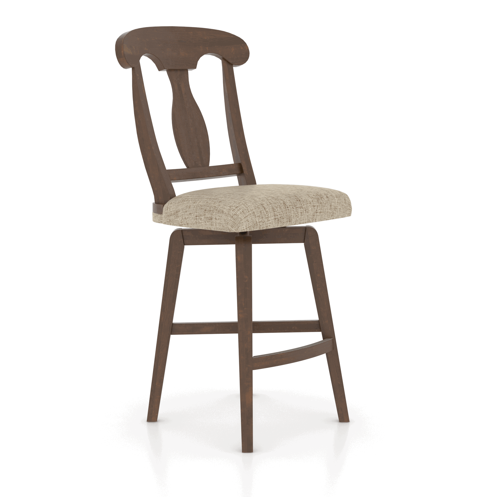 Canadel Casual Dining SNF076007U19M24 Upholstered Fixed Stool