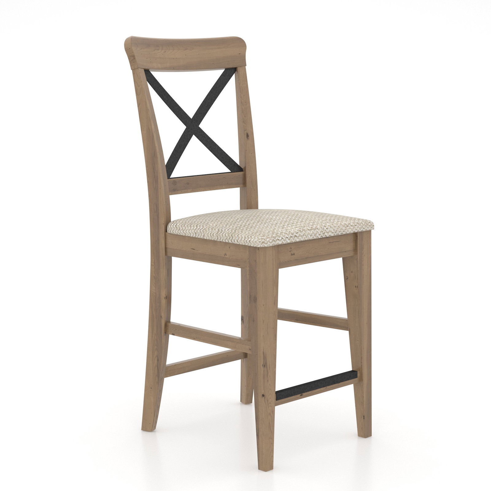 Canadel Casual Dining SNF08193FQ25R24 Upholstered Fixed Stool