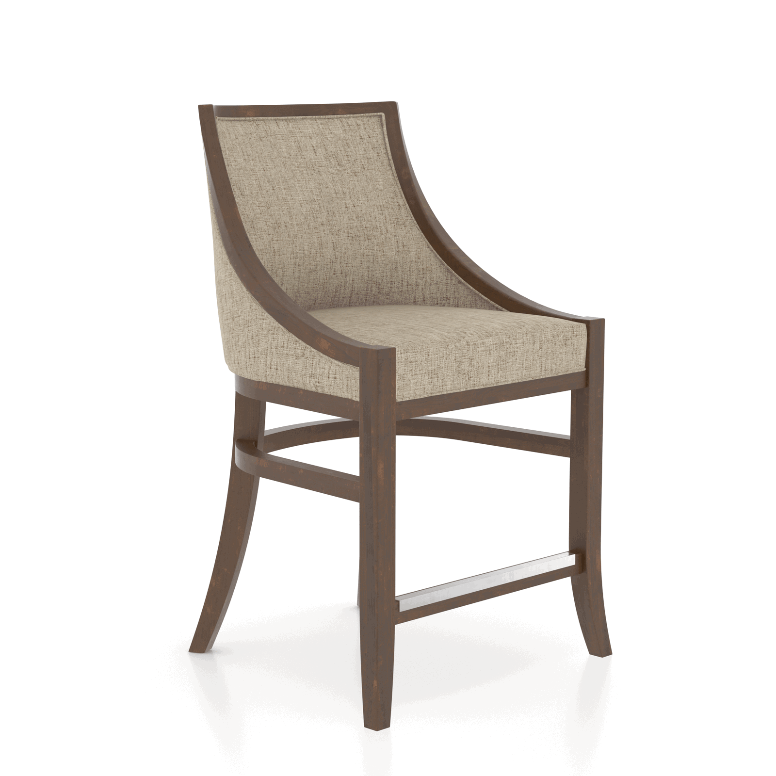 Canadel Casual Dining SNF0819A7U19M24 Upholstered Fixed Stool