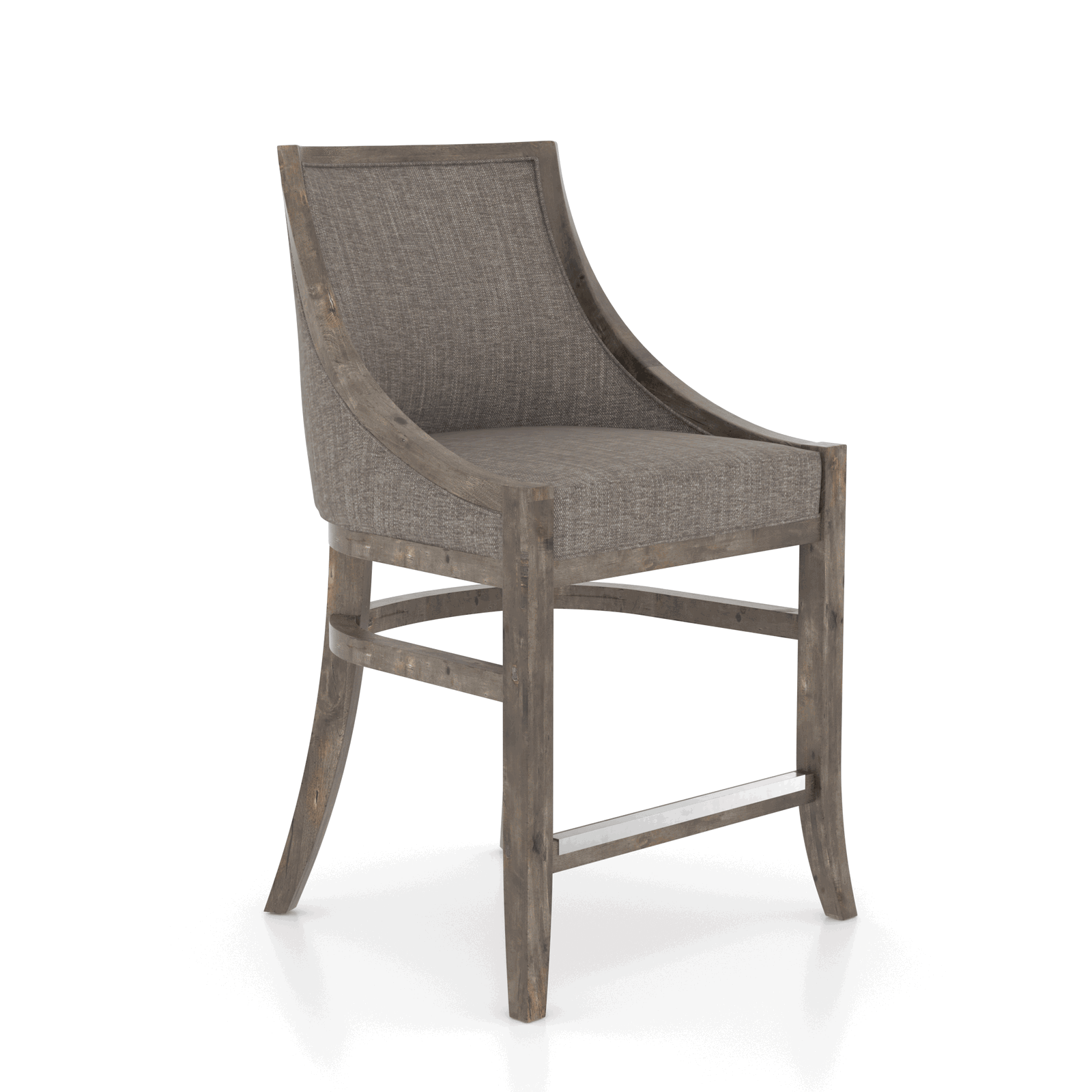 Canadel Casual Dining SNF0819AKL08D24 Upholstered Fixed Stool