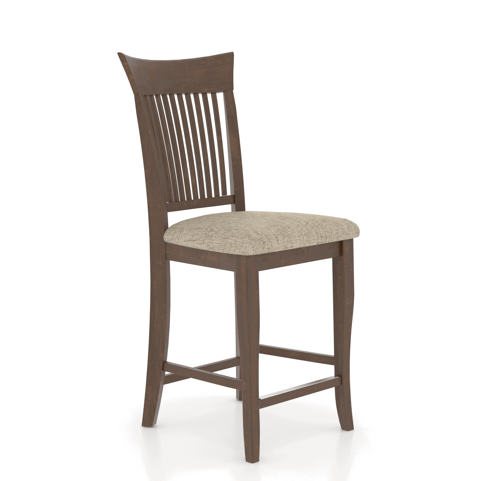 Canadel Casual Dining SNF082707U19M24 Upholstered Fixed Stool