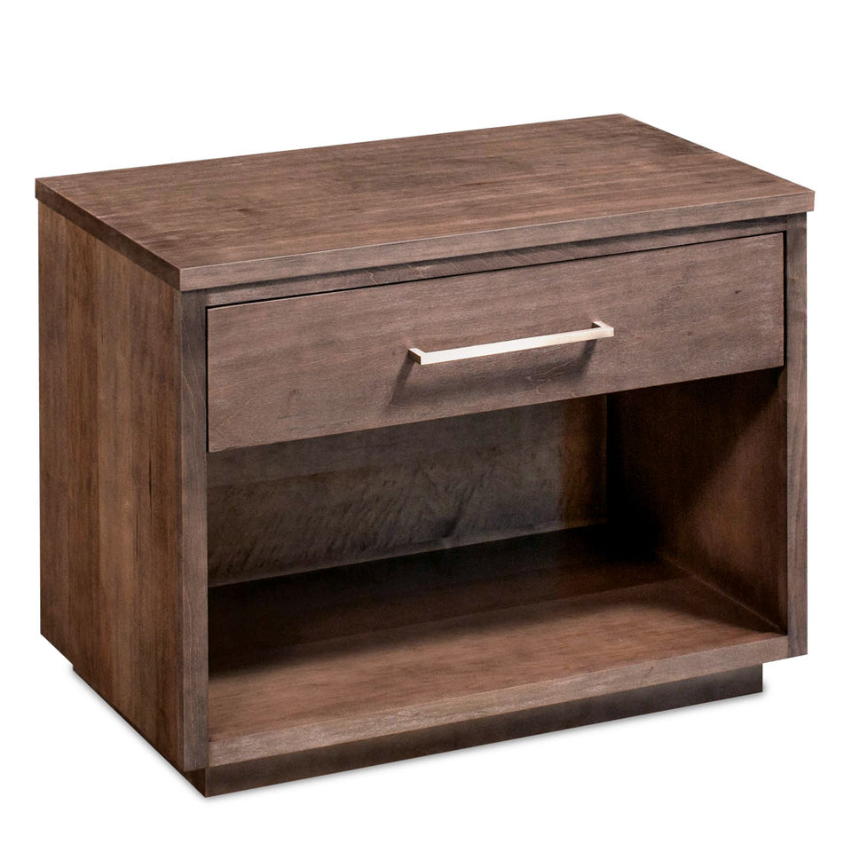 Simply Amish SNIRN-09A4 Ironwood Nightstand with Openingat Hickory Park Furniture