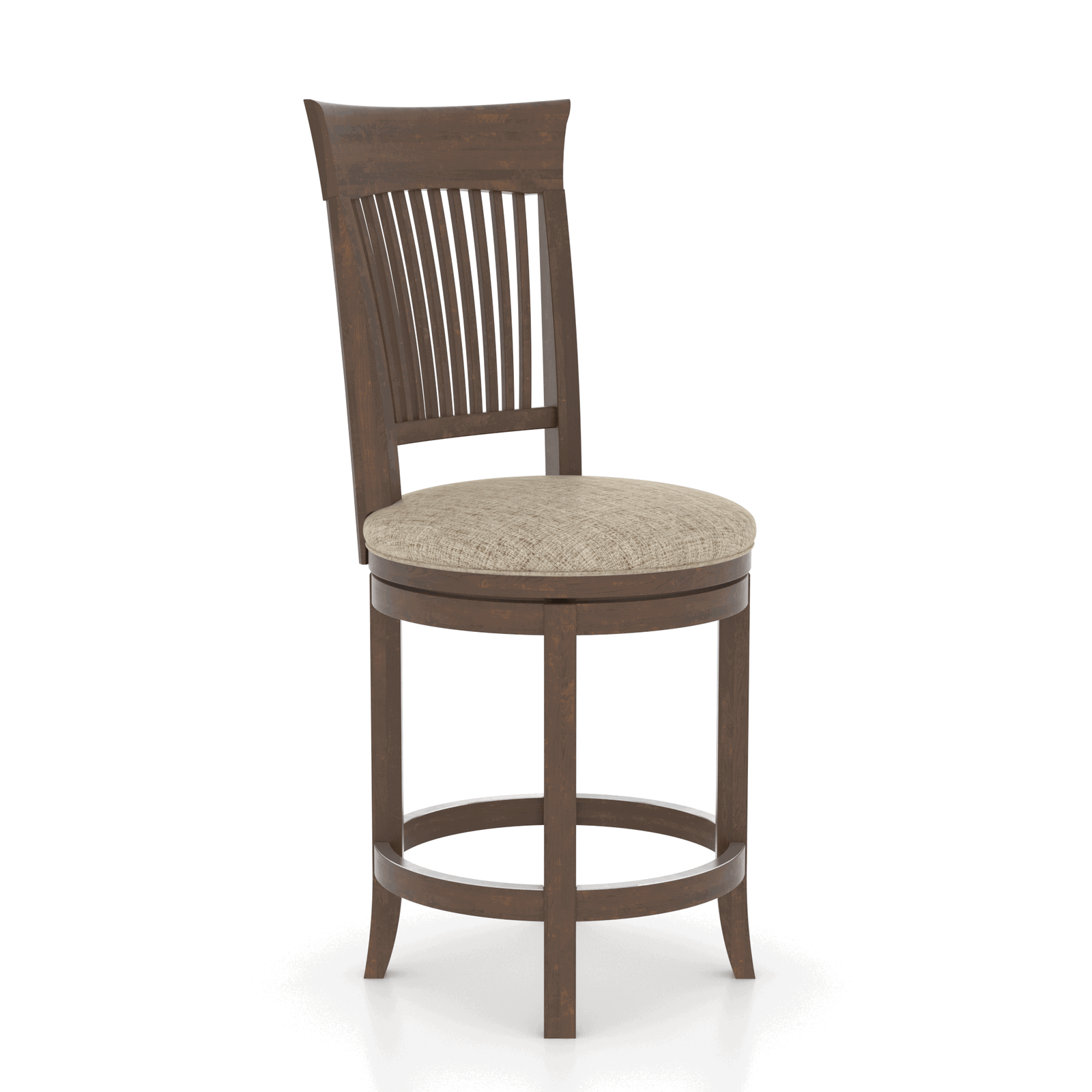 Canadel Casual Dining SNS082707U19M24 Upholstered Swivel Stool