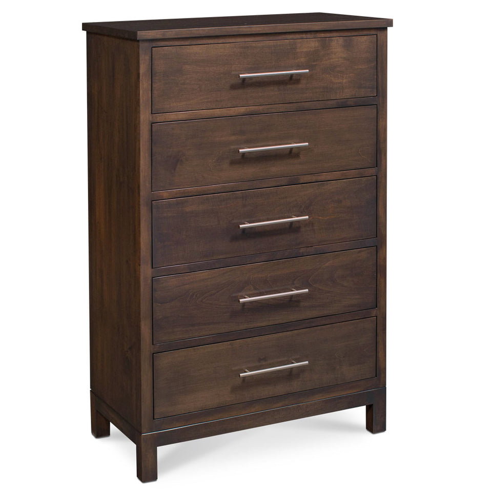 Simply Amish SSABR-04E0 Auburn Bay 5-Drawer Chest