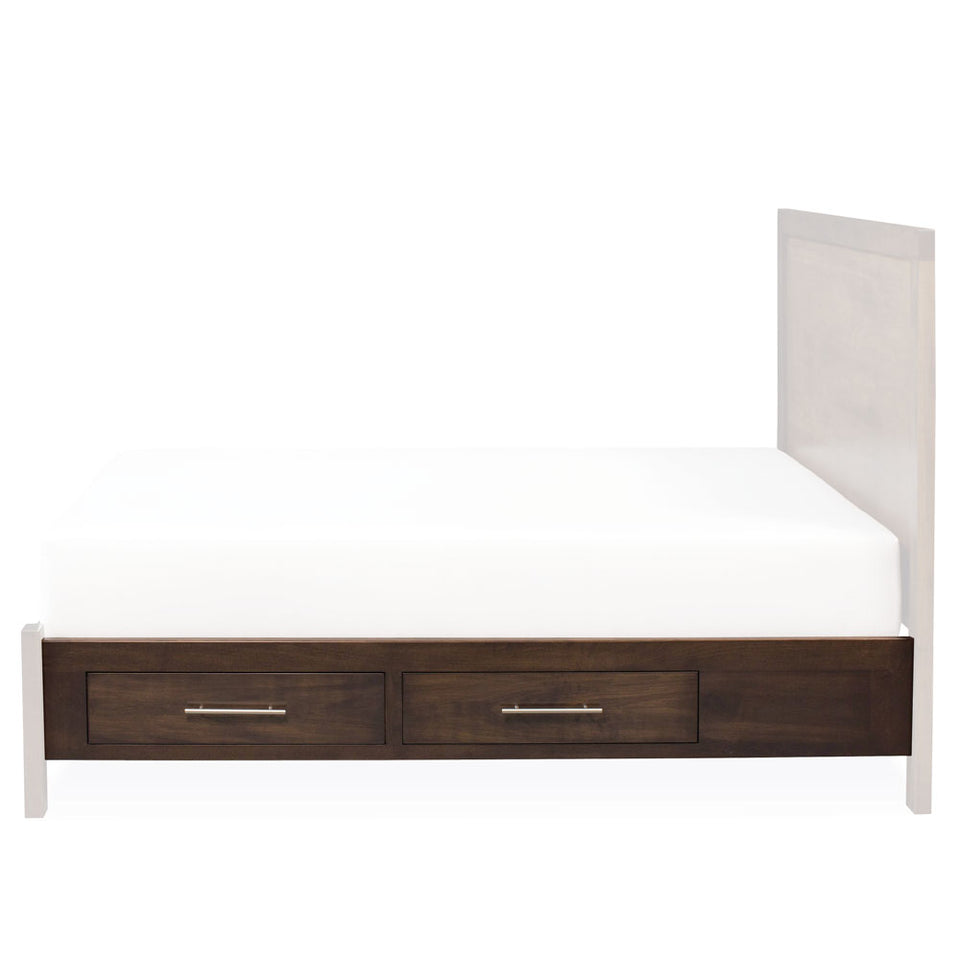Simply Amish SSABR-18D2 Auburn Bay Under-Bed Storage, Twin (2 Drawers)