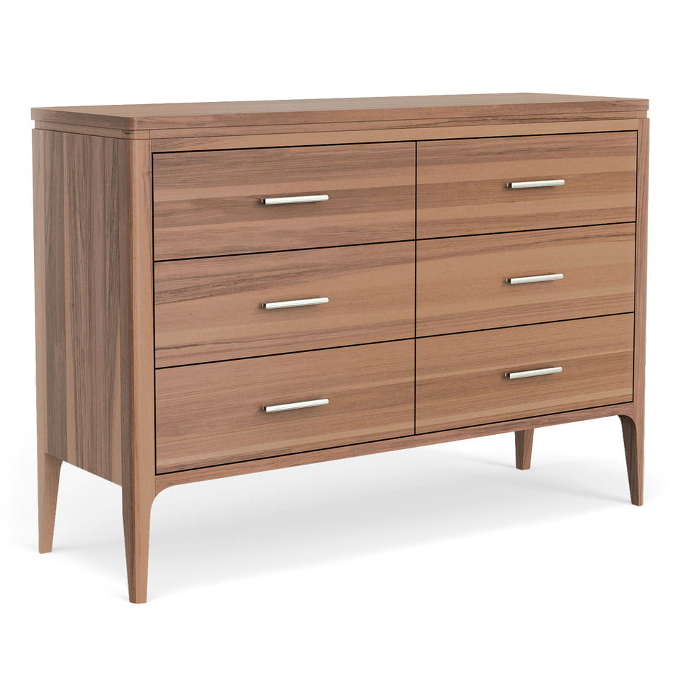 Simply Amish SSCLE-08F2 Cole 6-Drawer Dresser, 60″