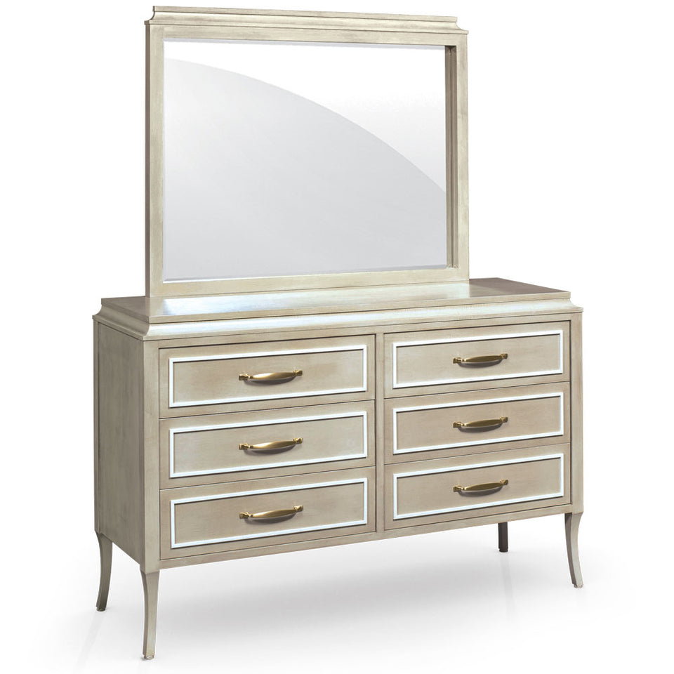 Simply Amish SSHAL-08F0 Haley 6 Drawer Dresser Simply Amish SSHAL-08F0 Haley 6 Drawer Dresser