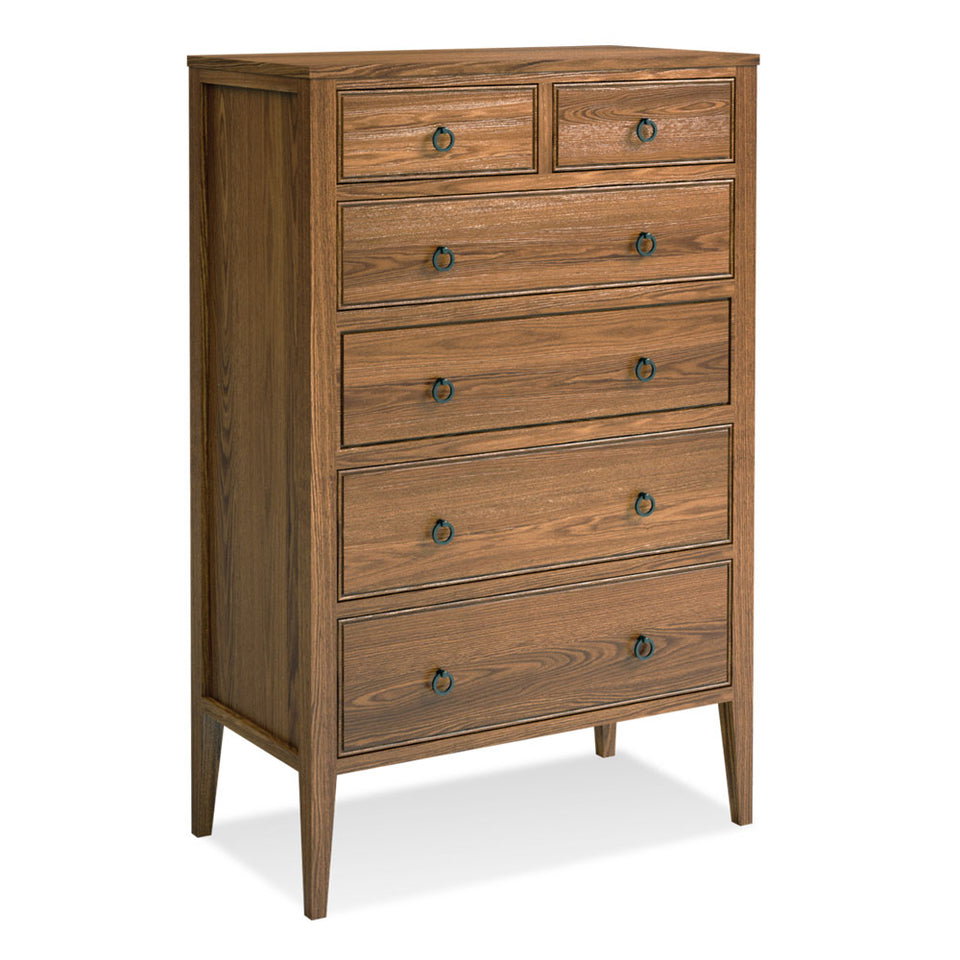 Simply Amish SSHAP-04F Hamptons 6-Drawer Chest