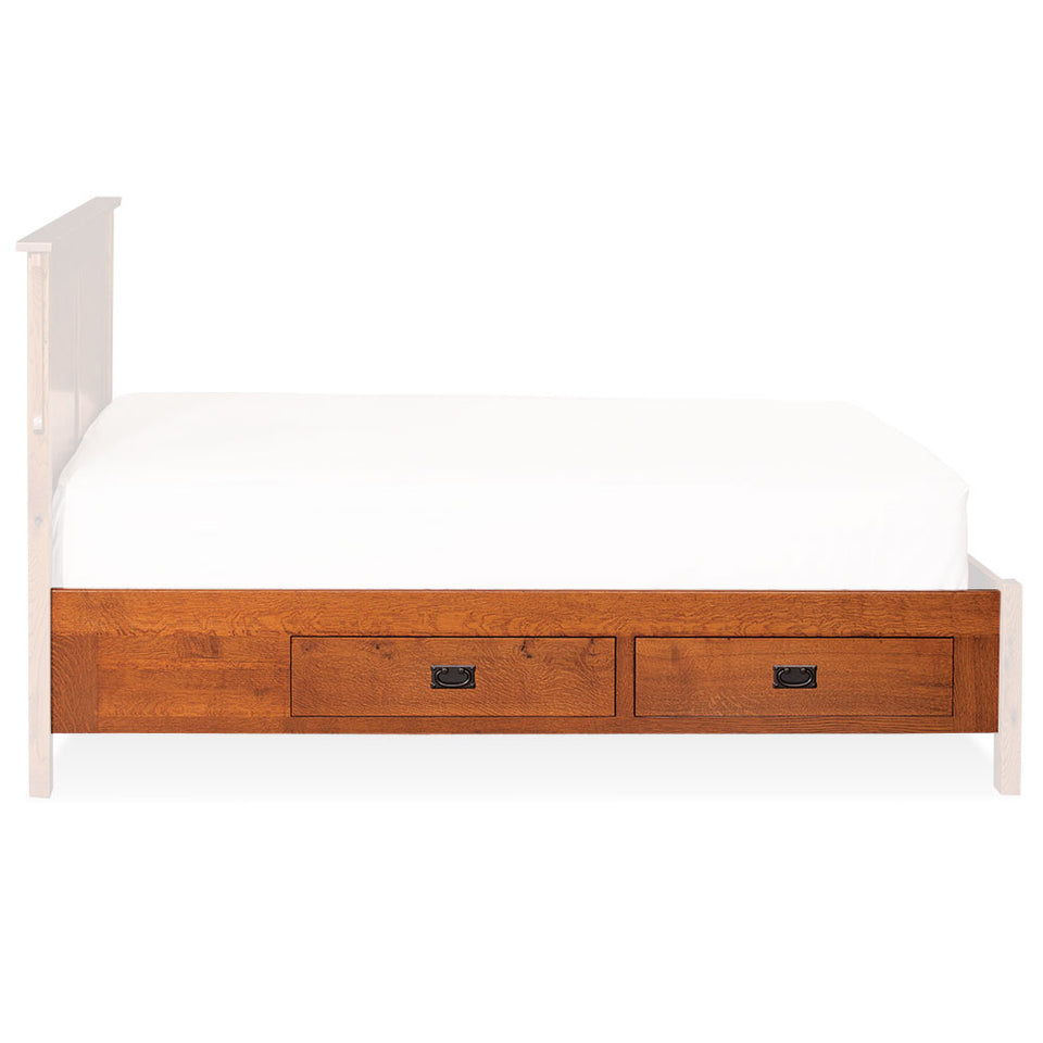 Simply Amish SSMIG-18B San Miguel King/Queen Under-Bed Storage