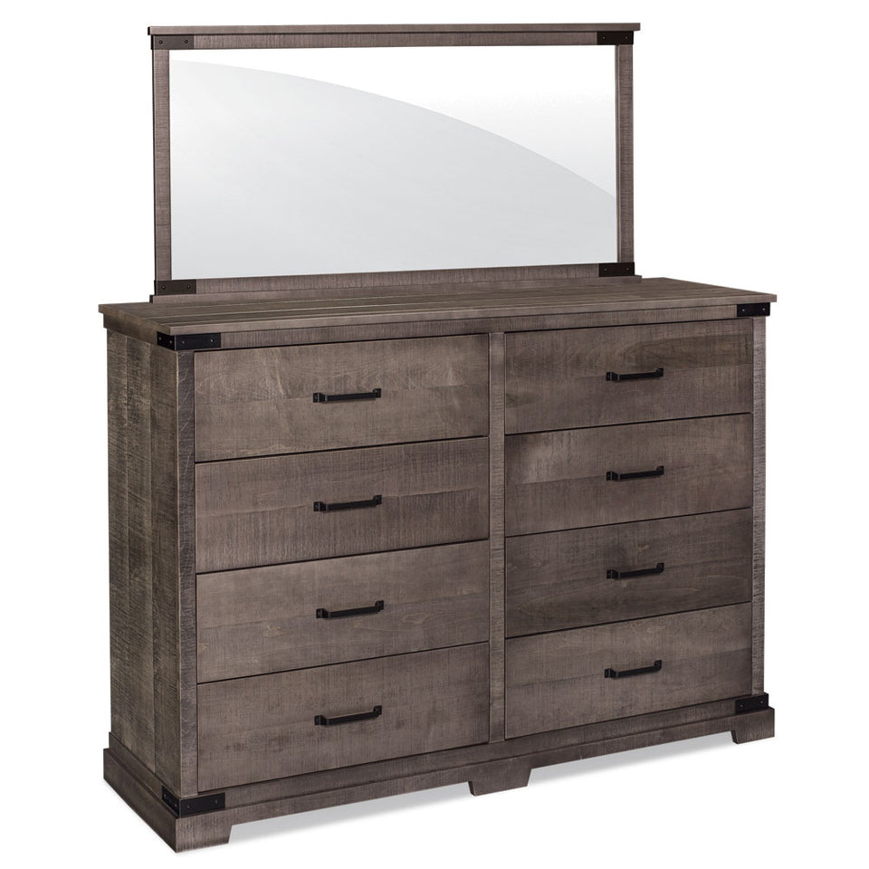 Simply Amish SSMOK-08H3 Montauk 8-Drawer Dresser, 72″