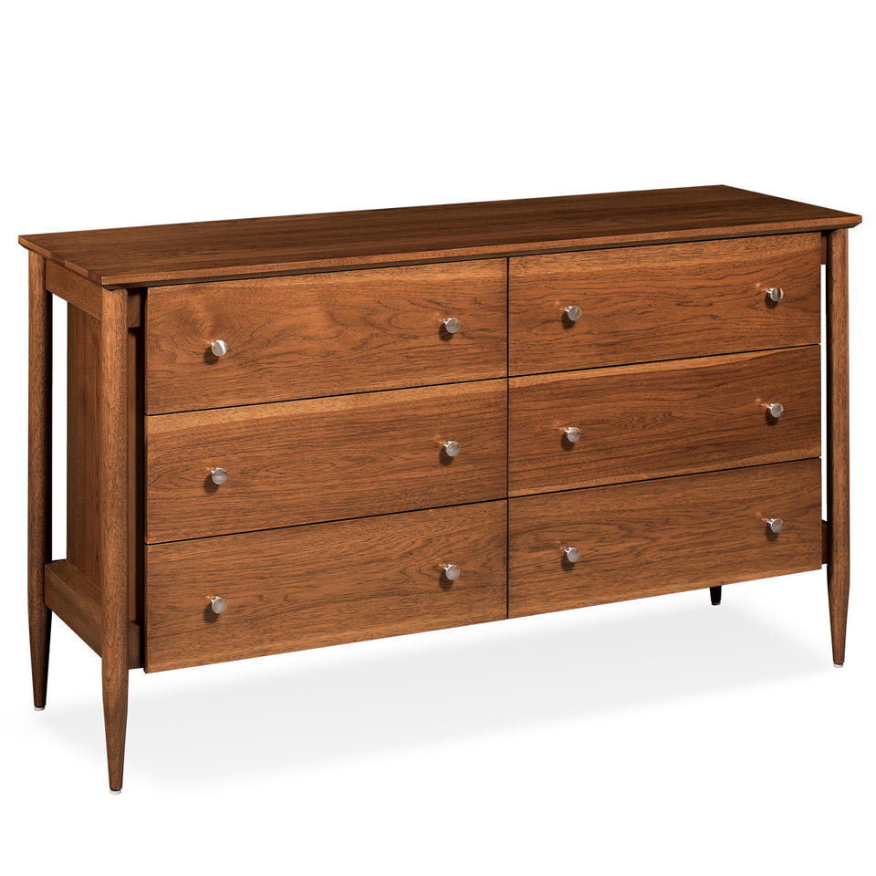 Simply Amish SSNOL-08F1 Nolan 6-Drawer Dresser, 54"