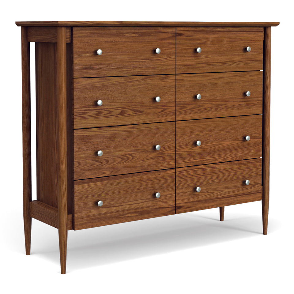 Simply Amish SSNOL-08H1 Nolan 8-Drawer Dresser, 54"