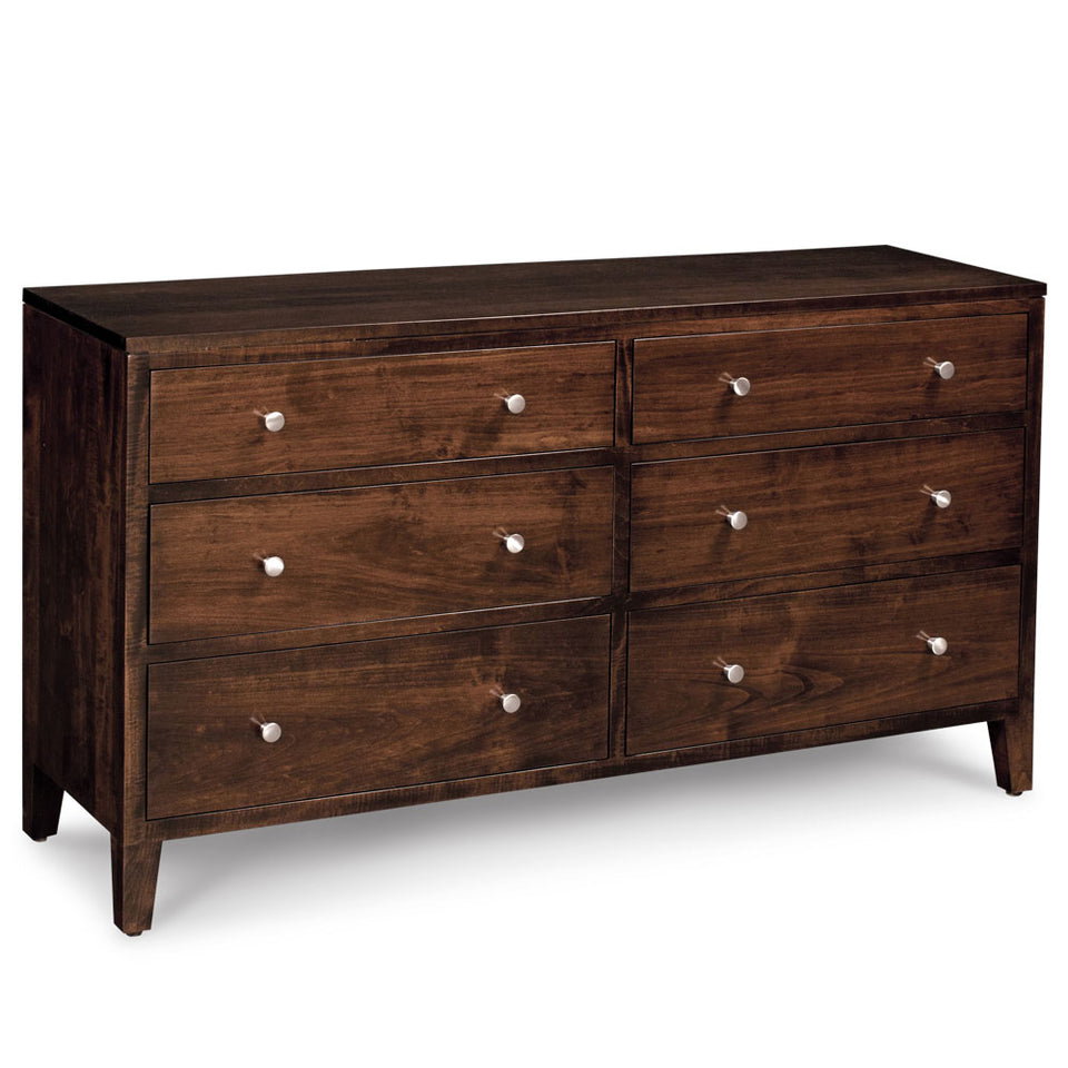 Simply Amish SSPAR-08F3 Parkdale 6-Drawer Dresser, 72″