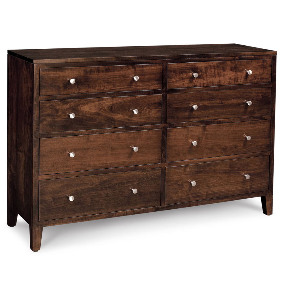 Simply Amish SSPAR-08H0 Parkdale 8-Drawer Dresser, 60″