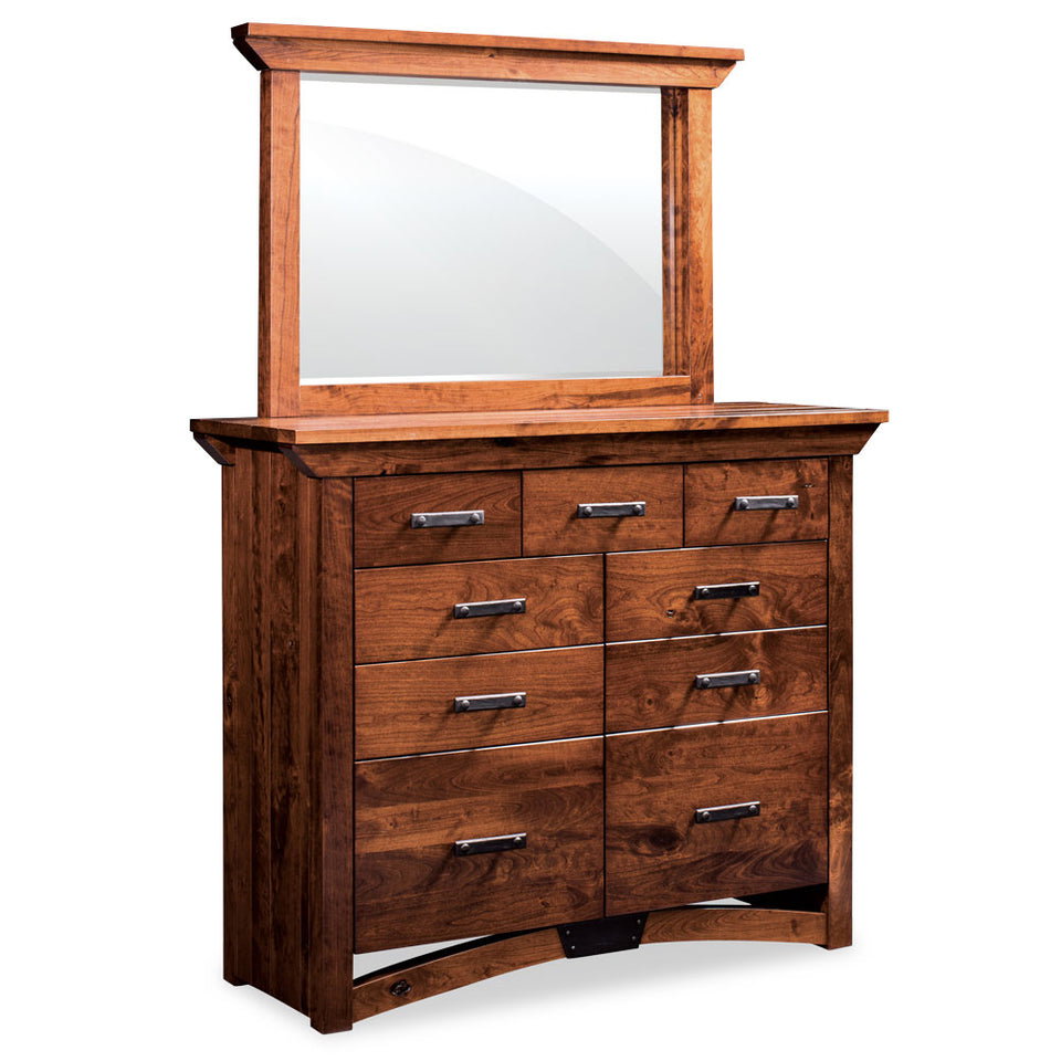 Simply Amish SSTRB-11J0 B&O Railroad Trestle Bridge Mule Chest