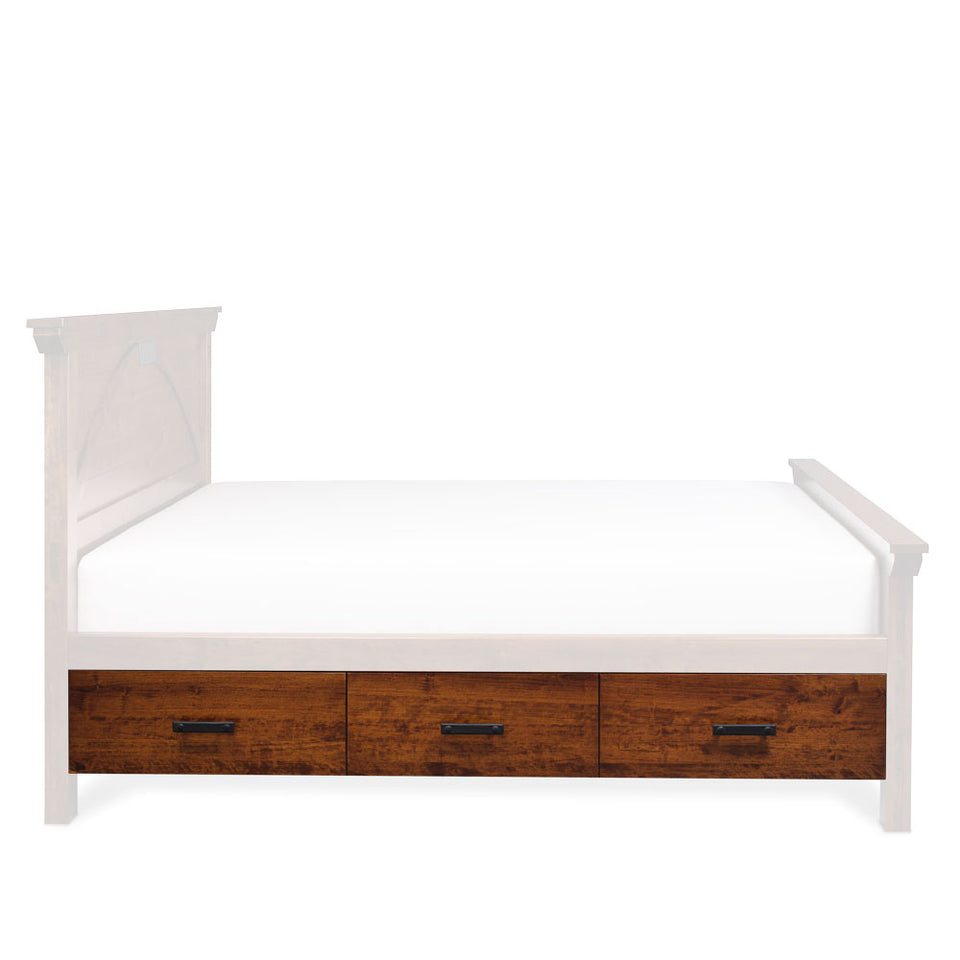 Simply Amish SSTRB-13A B&O Railroad Trestle Bridge CA King Under-Bed Storage