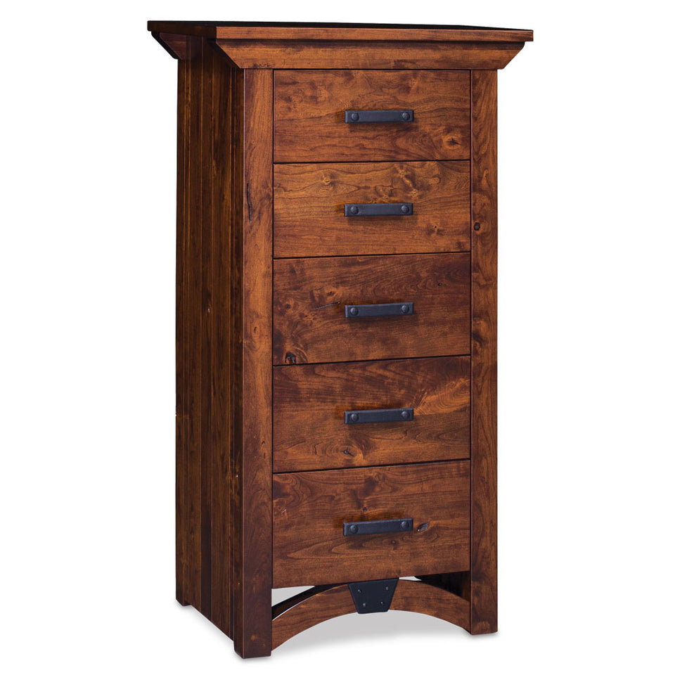 Simply Amish SSTRB-15E0 B&O Railroad Trestle Bridge Lingerie Chest