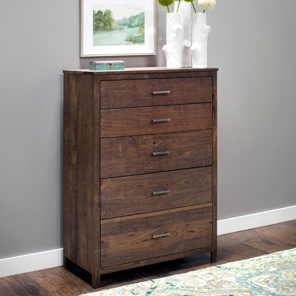 Simply Amish SSSHE-04E0 Sheffield 5-Drawer Chest