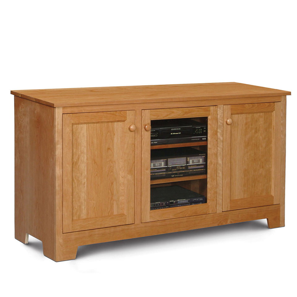 Simply Amish TS125S Shaker 3-Door TV Stand