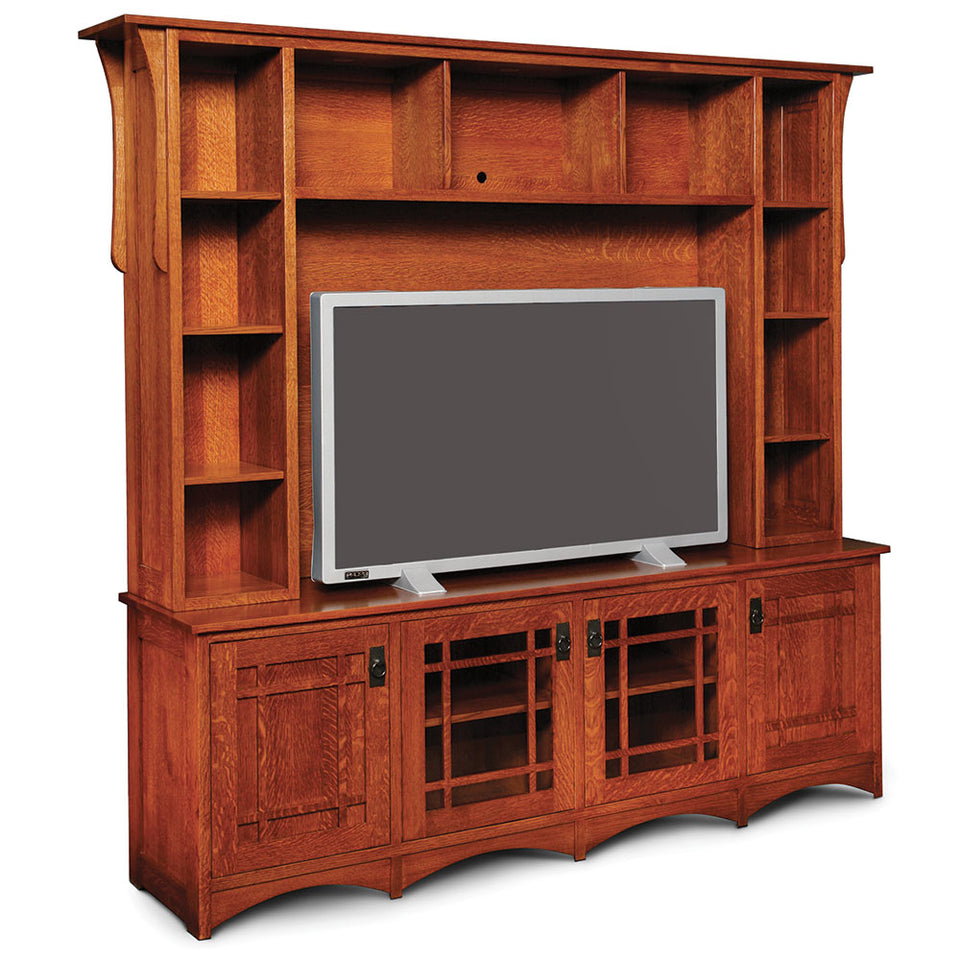Simply Amish TS2035BO Prairie Mission Deluxe Entertainment Center, Base Only