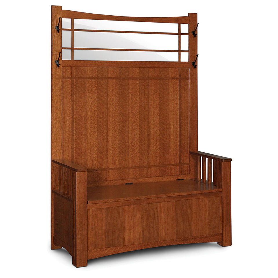 Simply Amish TV270HSM  Prairie Mission Hall Bench