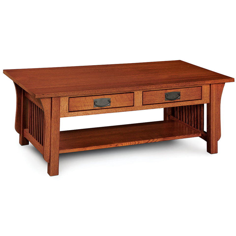 Simply Amish TVD2346CT Prairie Mission 2-Drawer Coffee Table Simply Amish TVD2346CT Prairie Mission 2-Drawer Coffee Table