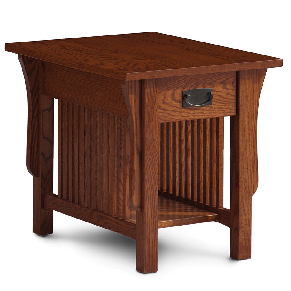 Simply Amish TVDPME Prairie Mission 1-Drawer End Table