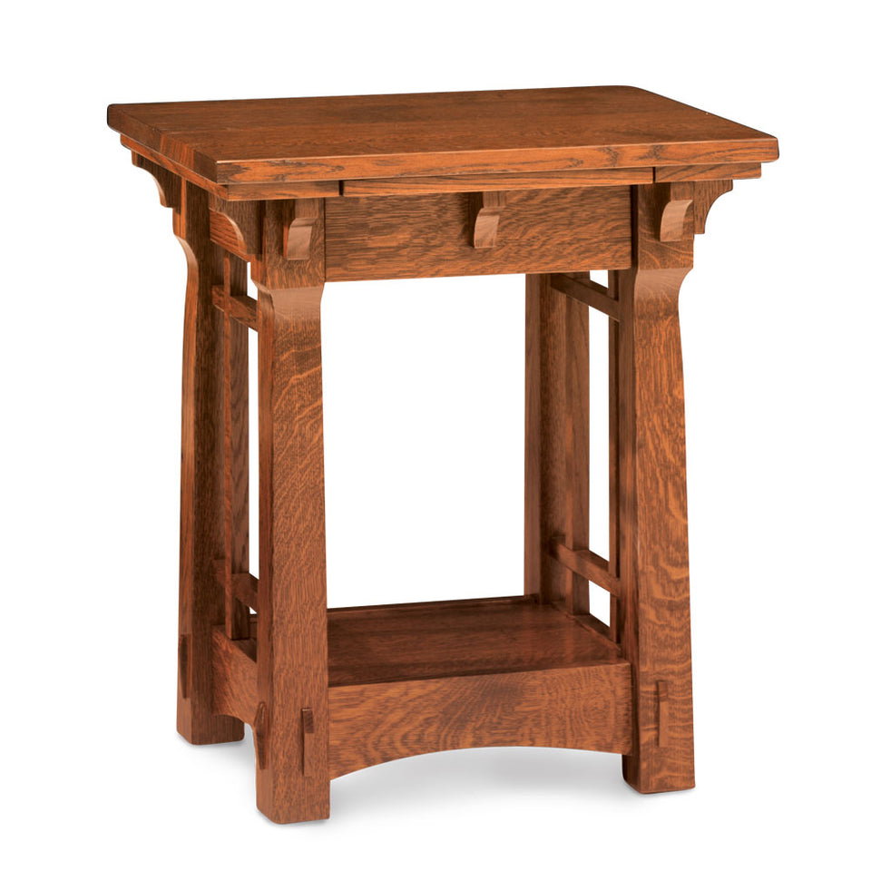 Simply Amish TVM2418BSD MaKayla Nightstand Table