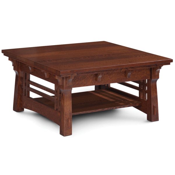 Simply Amish TVM4242SCD MaKayla Square Coffee Table